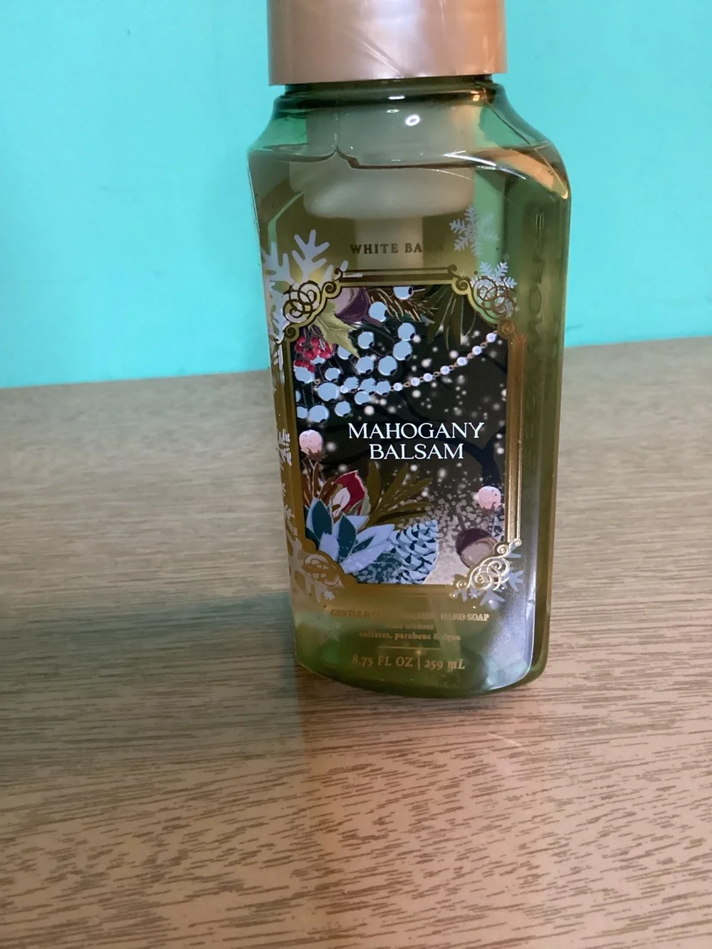Mahogany Balsam White Barn Foaming Hand Soap New